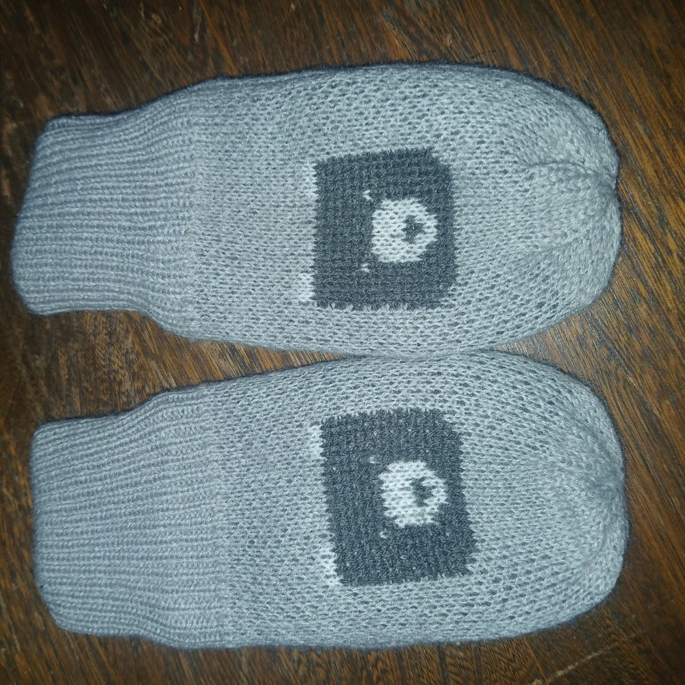 Gray The North Face Pair Of Hand Warmers